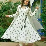 Premium Quality Cotton Embroidery Worked Printed