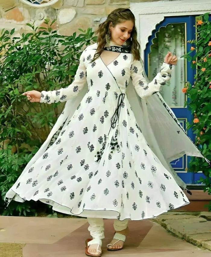 11 Premium Quality Cotton Embroidery Worked Printed - Image 1