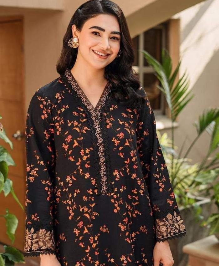 4 Premium Quality Cotton Embroidery Worked - Image 1